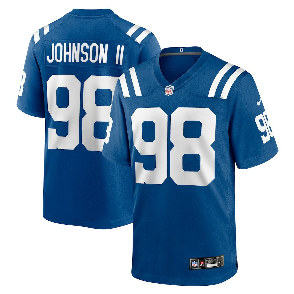 Eric Johnson II  Team Game Jersey - Indianapolis Colts