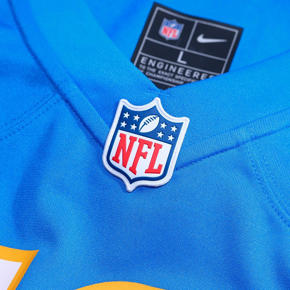 Kanai Mauga  Team Game Jersey - Los Angeles Chargers