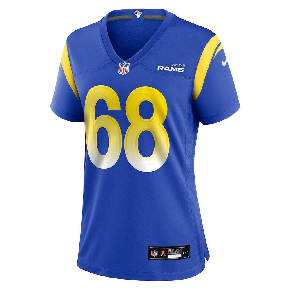 David Quessenberry  Women's Team Game Jersey - Los Angeles Rams