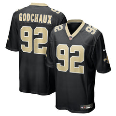 Davon Godchaux  Team Game Jersey - New Orleans Saints