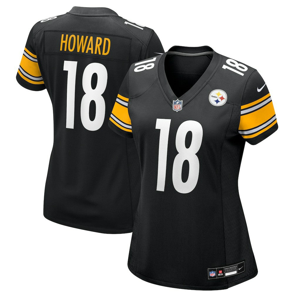Will Howard  Women's Team Game Jersey - Pittsburgh Steelers