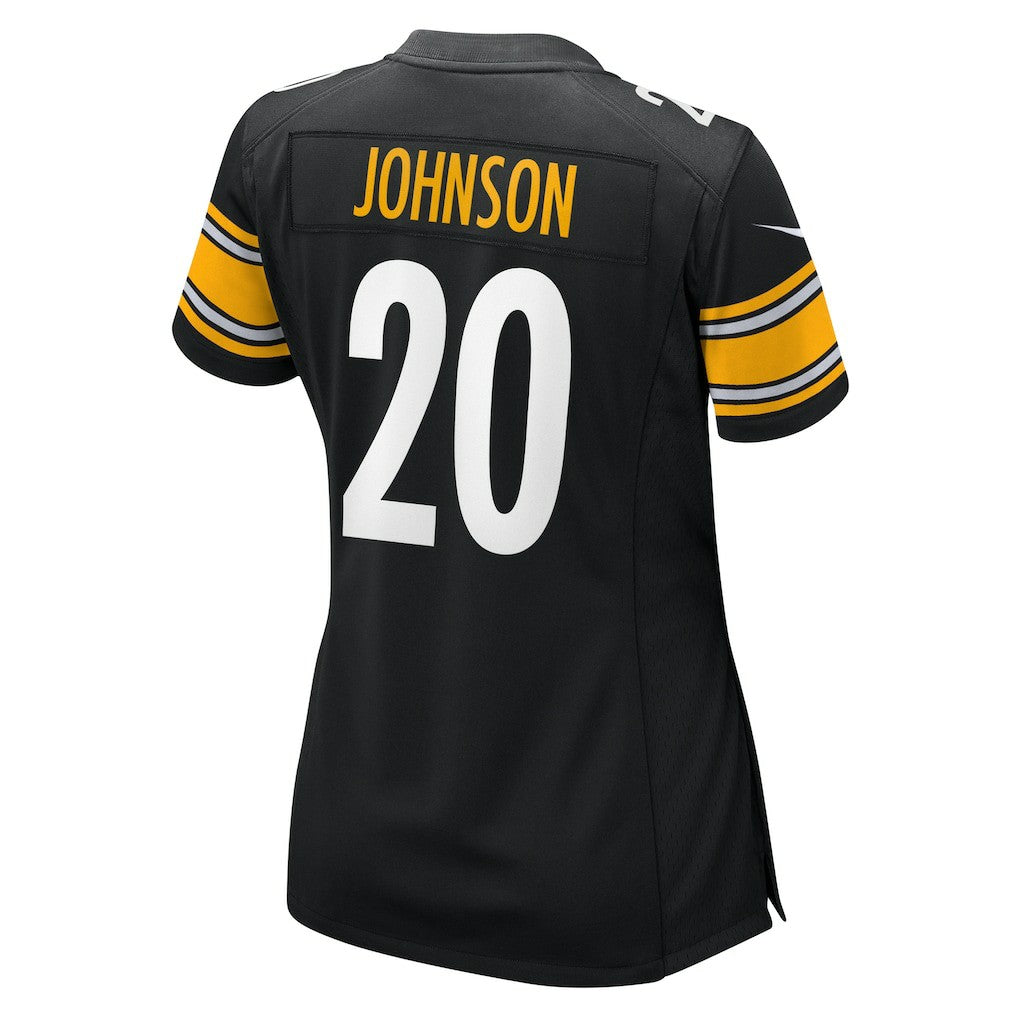 Kaleb Johnson  Women's Team Game Jersey - Pittsburgh Steelers