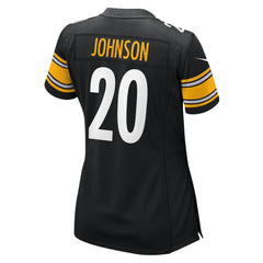 Kaleb Johnson  Women's Team Game Jersey - Pittsburgh Steelers