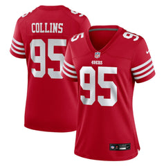 Alfred Collins  Women's Team Game Jersey - San Francisco 49ers