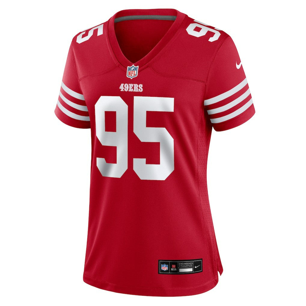 Alfred Collins  Women's Team Game Jersey - San Francisco 49ers