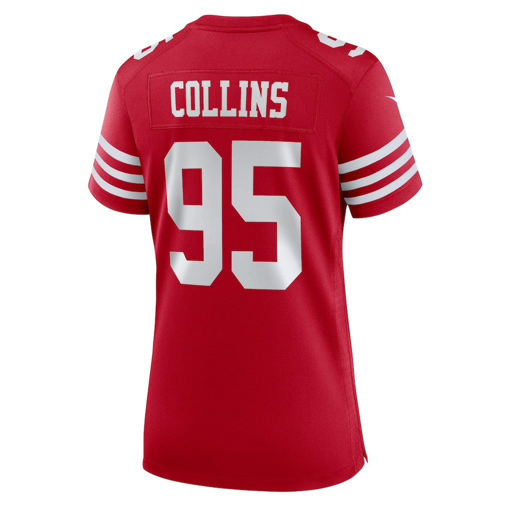 Alfred Collins  Women's Team Game Jersey - San Francisco 49ers