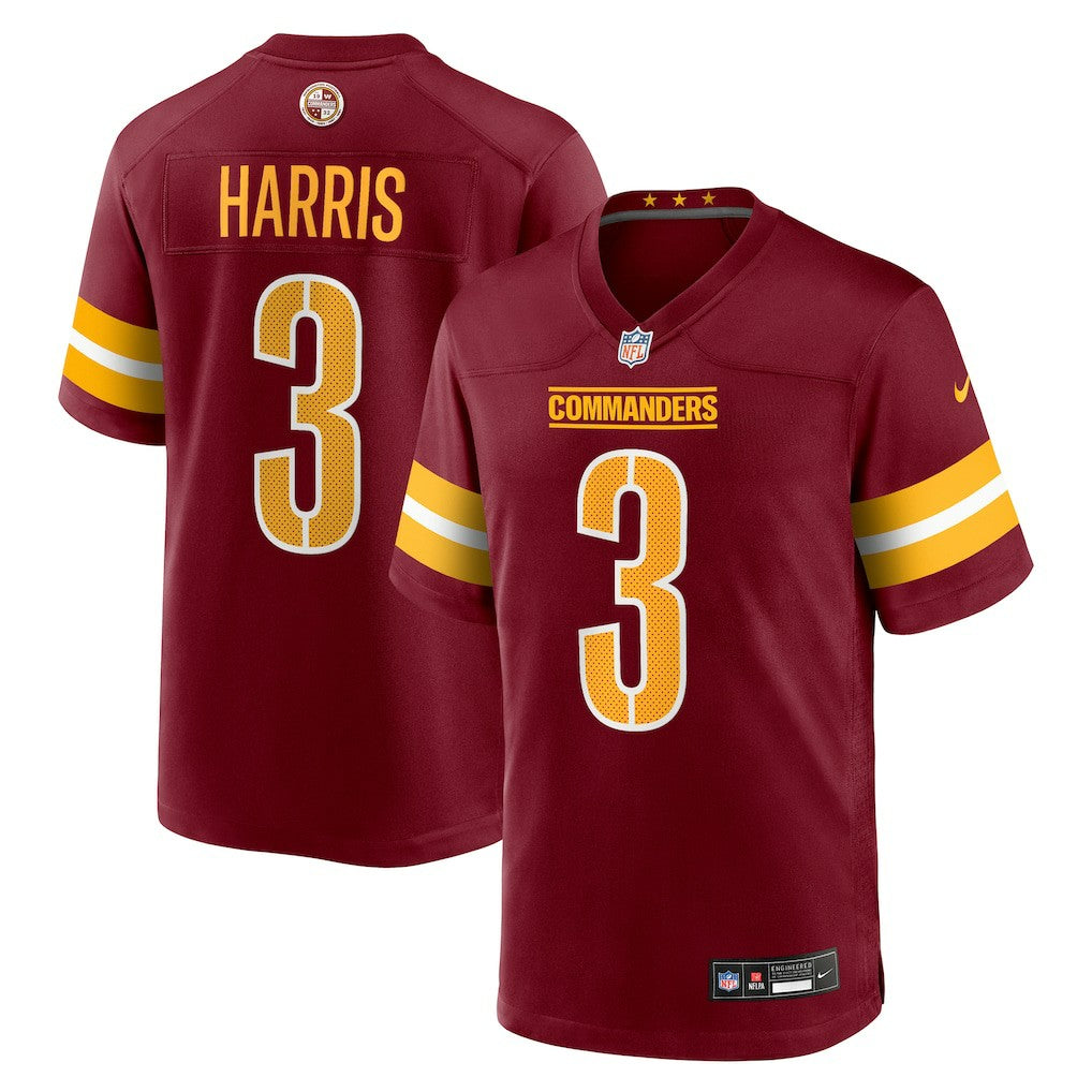 Will Harris  Team Game Jersey - Washington Commanders