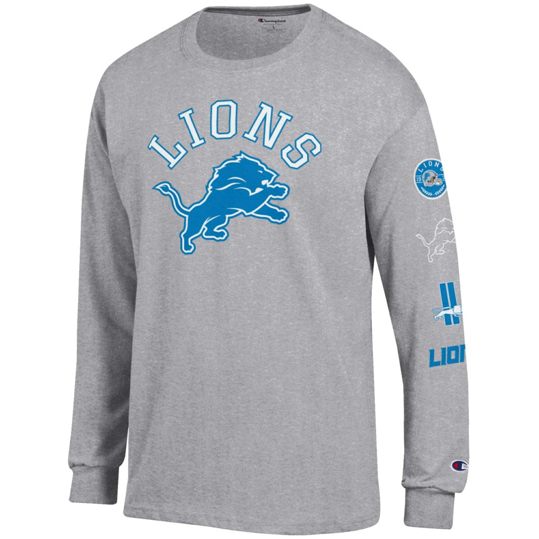 Seal Long Sleeve T-Shirt - Detroit Lions