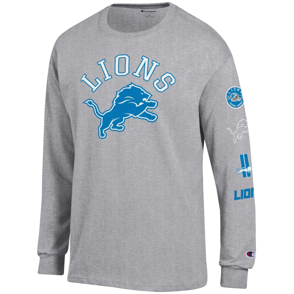 Seal Long Sleeve T-Shirt - Detroit Lions