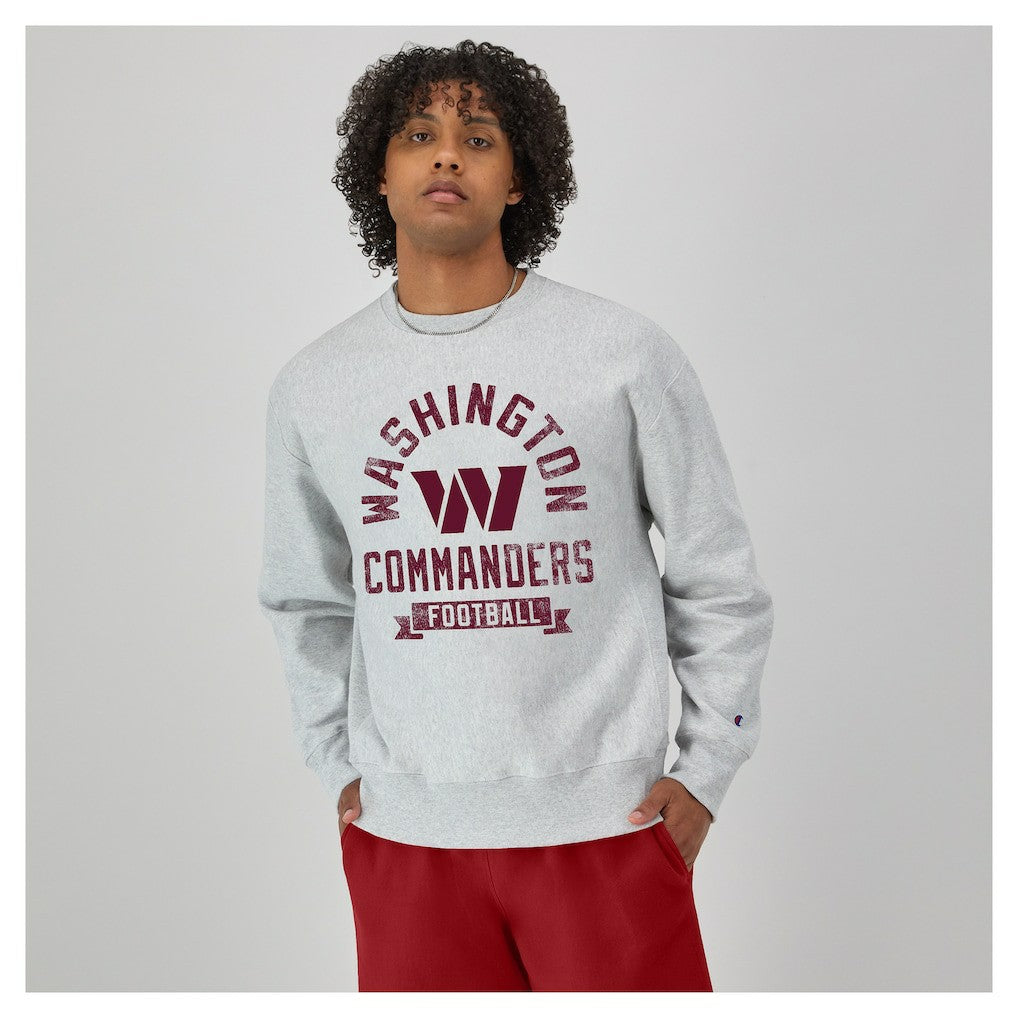 Reverse Weave Fleece Pullover Sweatshirt - Washington Commanders