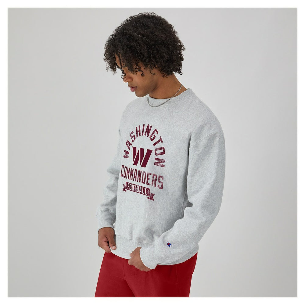 Reverse Weave Fleece Pullover Sweatshirt - Washington Commanders