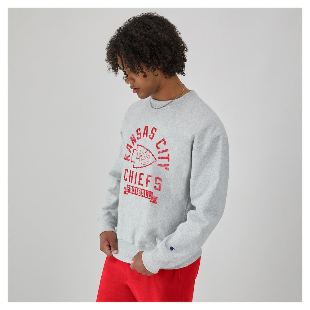 Reverse Weave Fleece Pullover Sweatshirt - Kansas City Chiefs