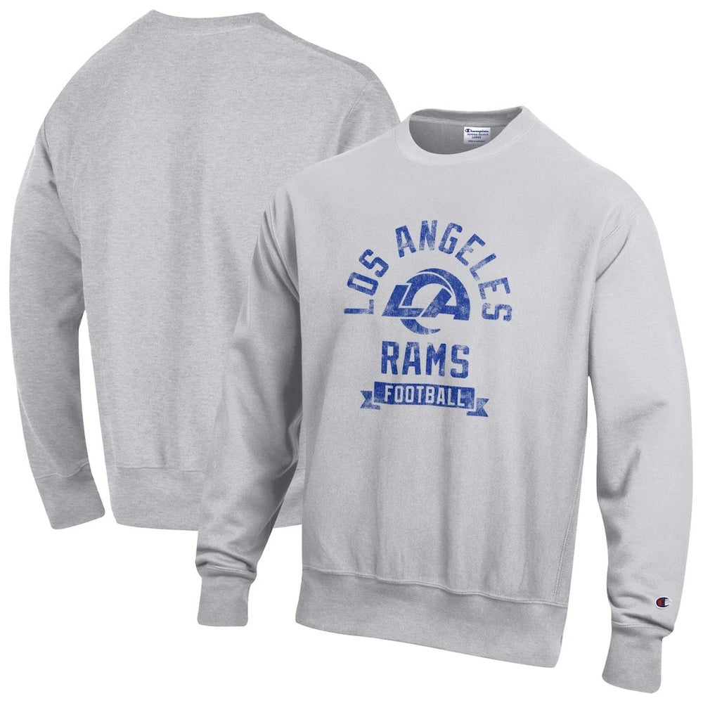 Reverse Weave Fleece Pullover Sweatshirt - Los Angeles Rams