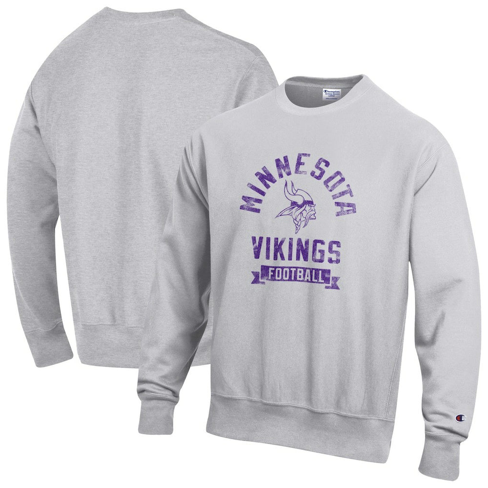 Reverse Weave Fleece Pullover Sweatshirt - Minnesota Vikings