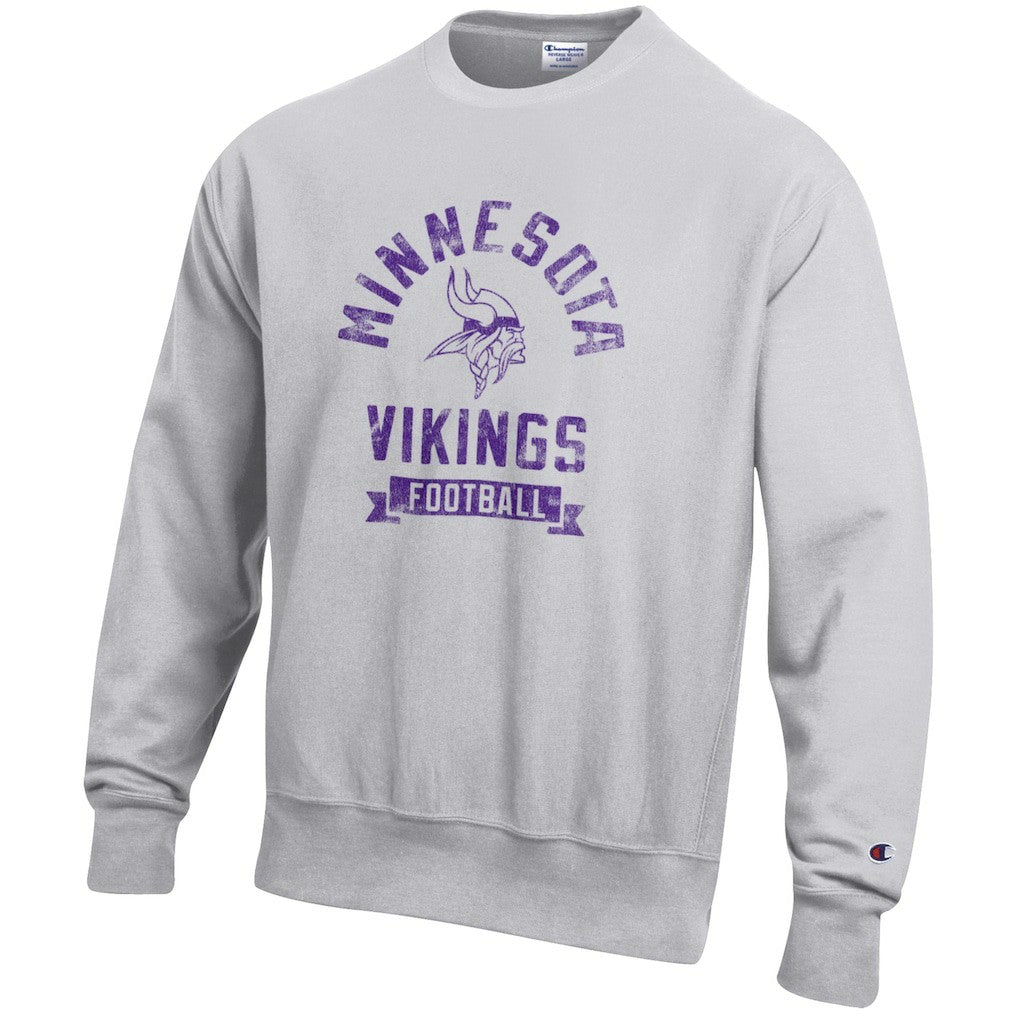 Reverse Weave Fleece Pullover Sweatshirt - Minnesota Vikings