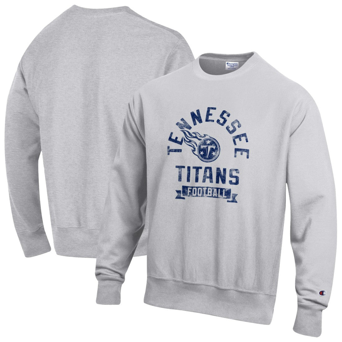 Reverse Weave Fleece Pullover Sweatshirt - Tennessee Titans