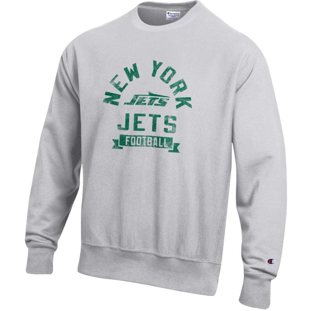 Reverse Weave Fleece Pullover Sweatshirt - New York Jets