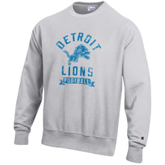 Reverse Weave Fleece Pullover Sweatshirt - Detroit Lions