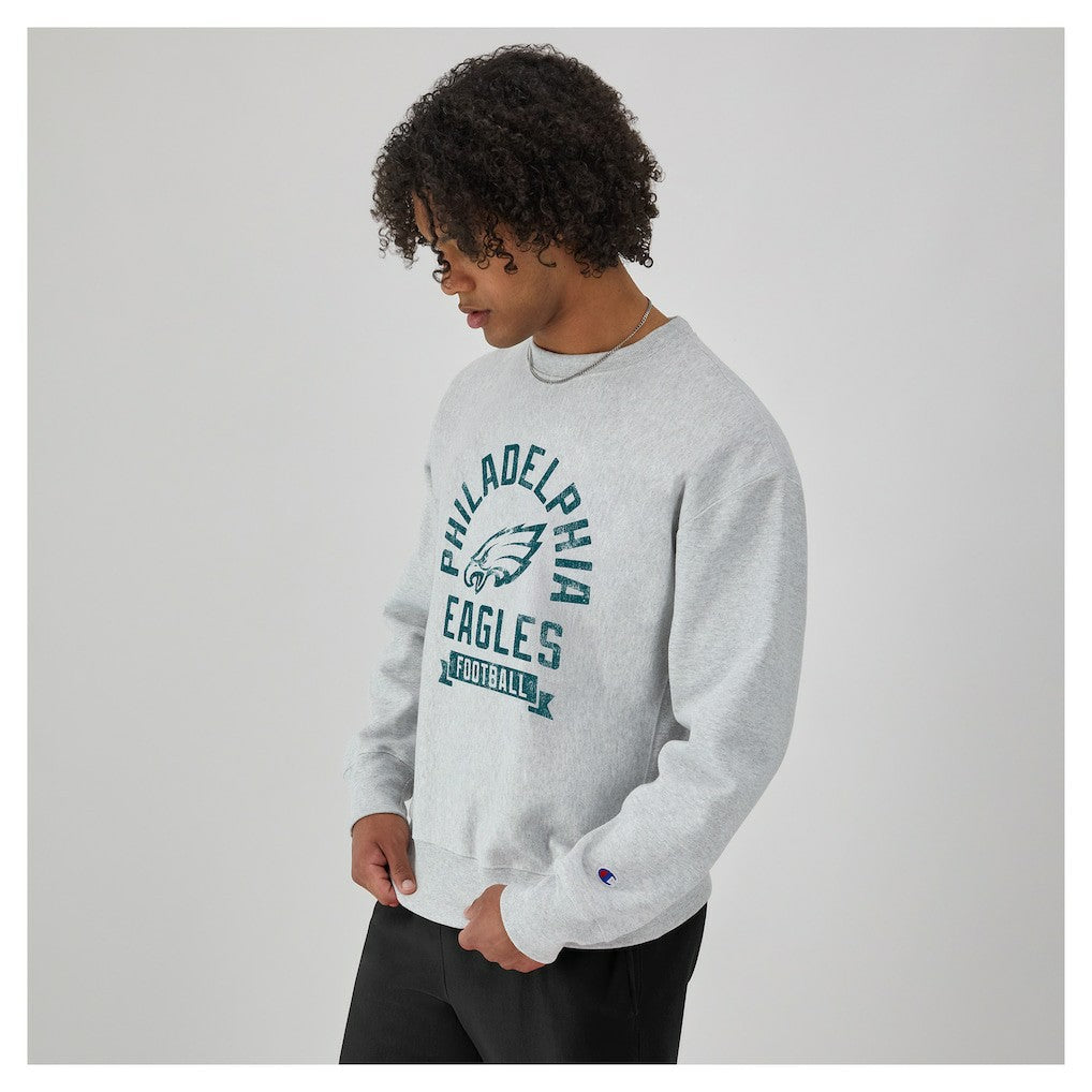 Reverse Weave Fleece Pullover Sweatshirt - Philadelphia Eagles