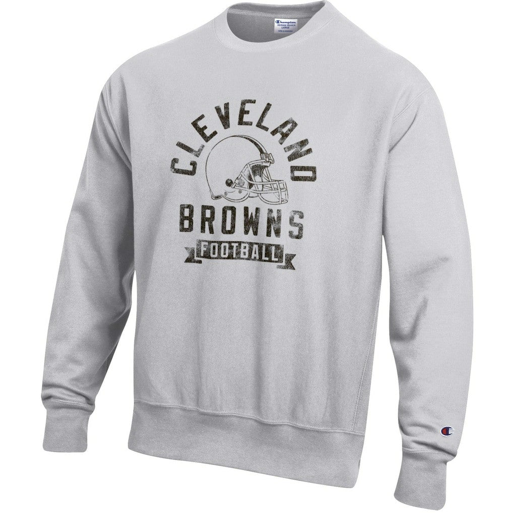 Reverse Weave Fleece Pullover Sweatshirt - Cleveland Browns