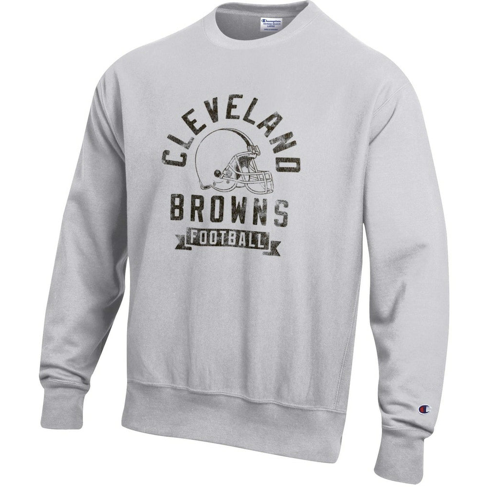 Reverse Weave Fleece Pullover Sweatshirt - Cleveland Browns