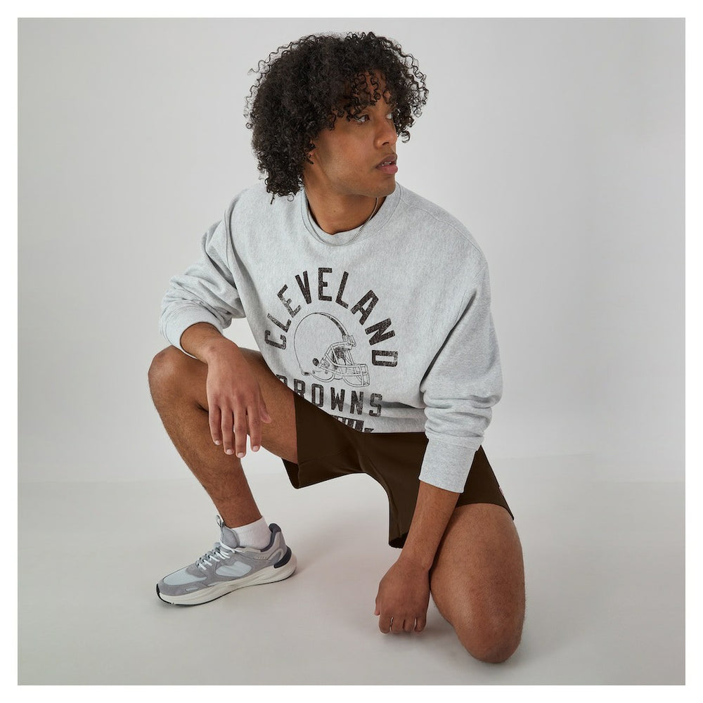 Reverse Weave Fleece Pullover Sweatshirt - Cleveland Browns