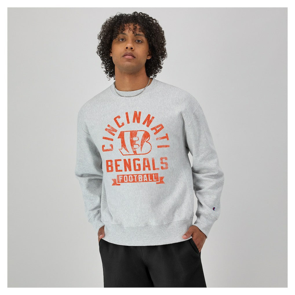 Reverse Weave Fleece Pullover Sweatshirt - Cincinnati Bengals