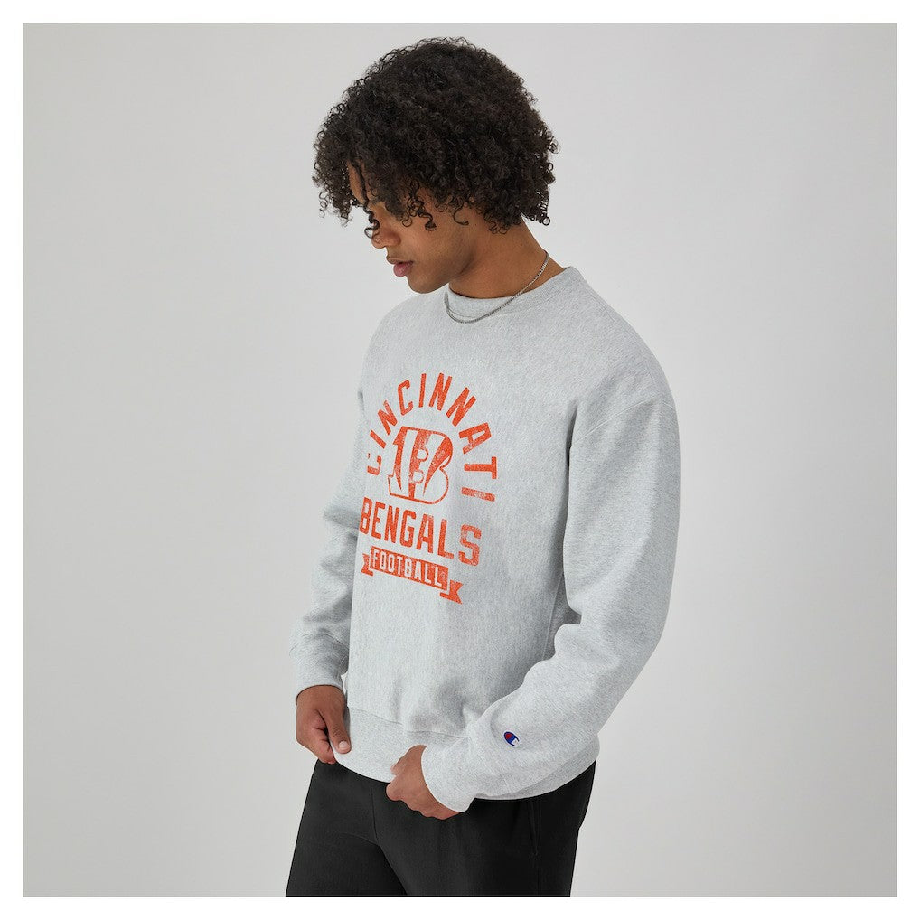 Reverse Weave Fleece Pullover Sweatshirt - Cincinnati Bengals