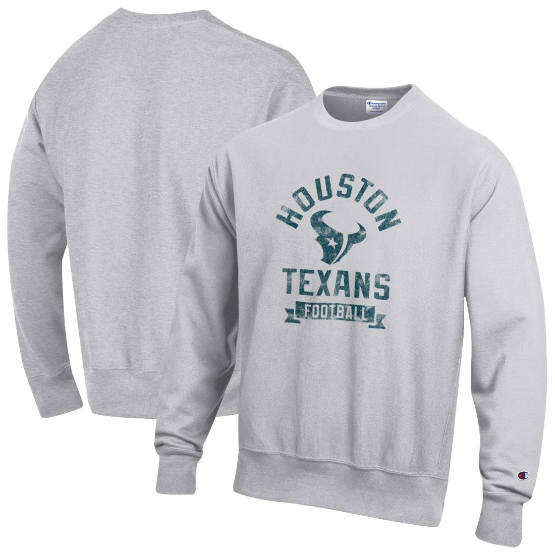 Reverse Weave Fleece Pullover Sweatshirt - Houston Texans
