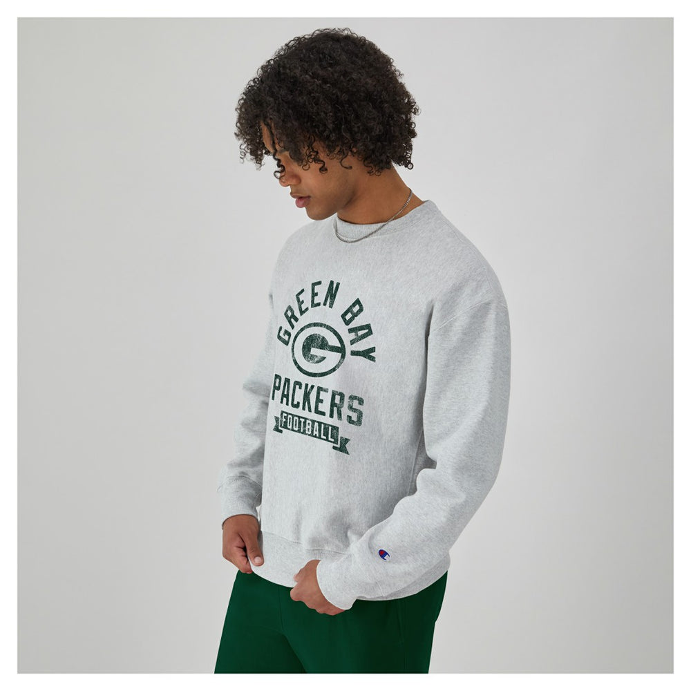 Reverse Weave Fleece Pullover Sweatshirt - Green Bay Packers