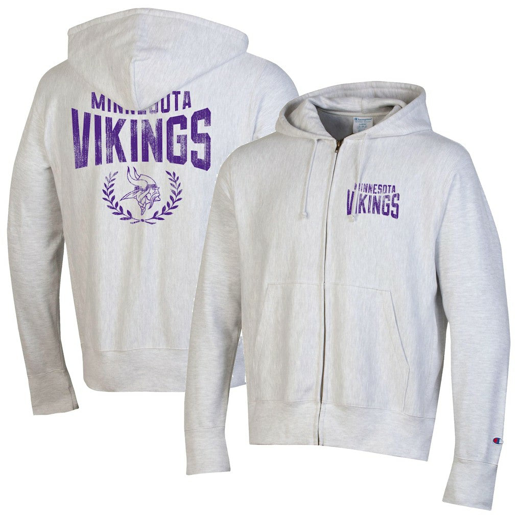 Reverse Weave Full-Zip Hoodie - Minnesota Vikings