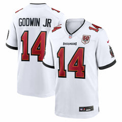 Chris Godwin Jr.  50th Season White Game Jersey - Tampa Bay Buccaneers