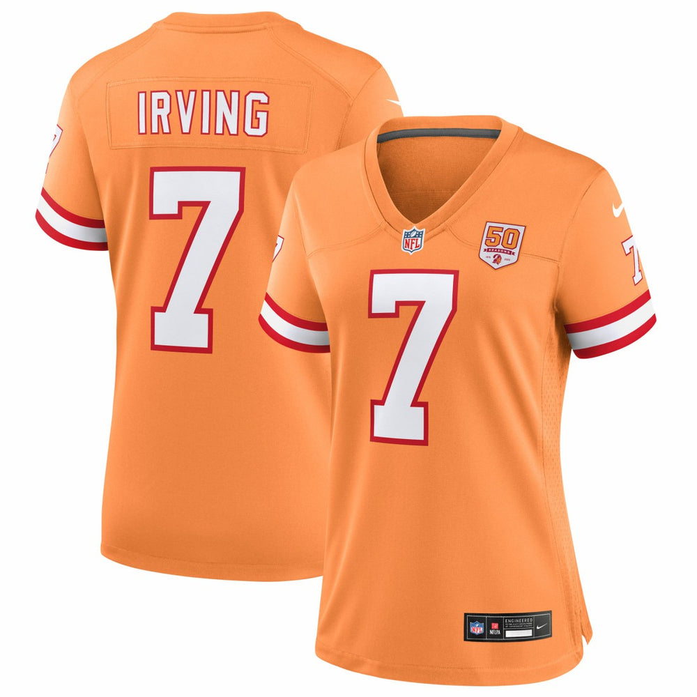 Bucky Irving  Women's 50th Season Game Jersey - Tampa Bay Buccaneers