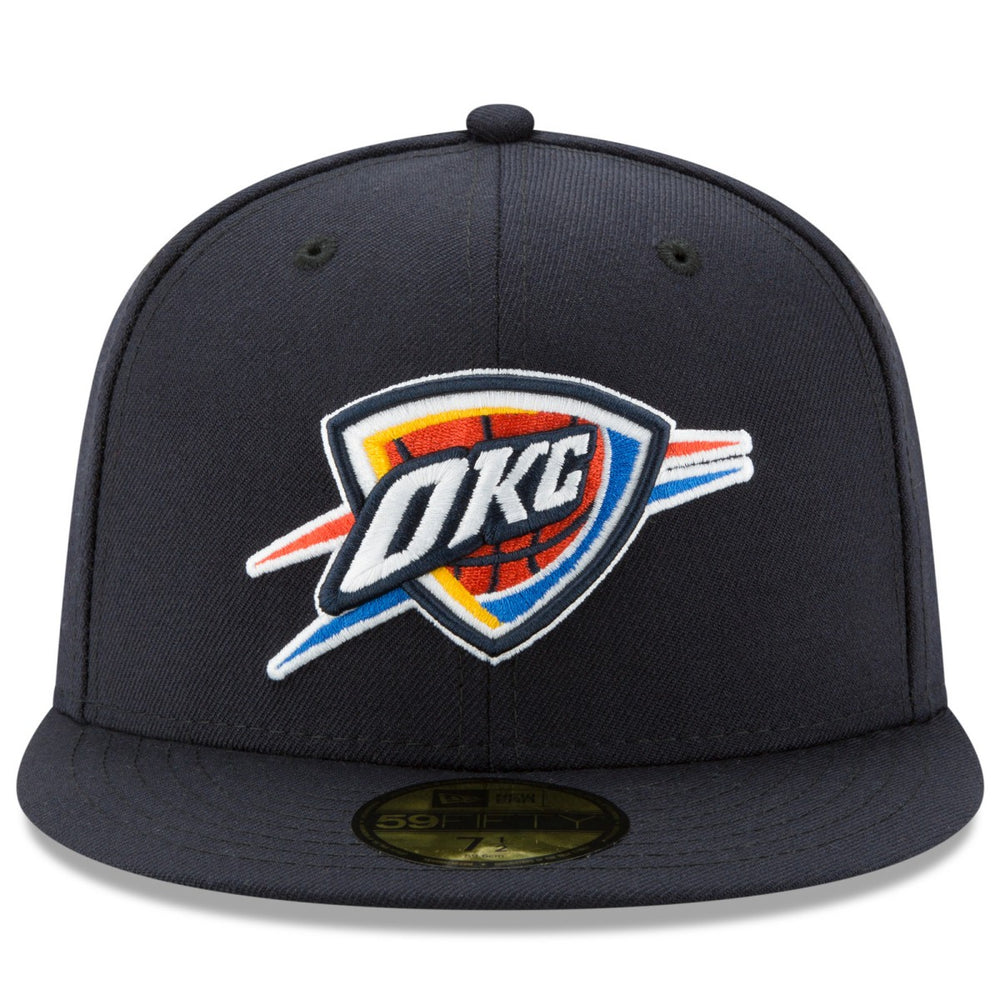 NBA Oklahoma City Thunder 2025 NBA Finals Champions Side Patch 59FIFTY Fitted Hat