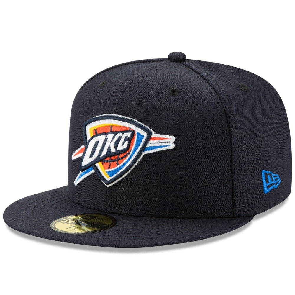 NBA Oklahoma City Thunder 2025 NBA Finals Champions Side Patch 59FIFTY Fitted Hat