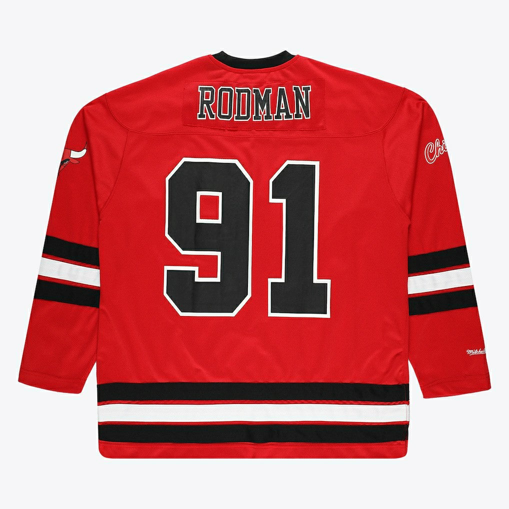 NBA Dennis Rodman Chicago Bulls Big & Tall NBA Hockey Jersey