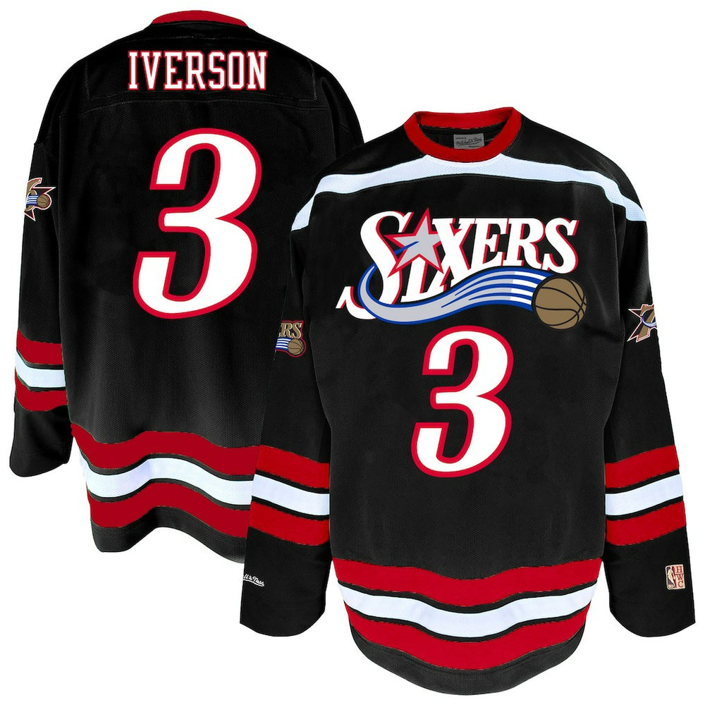 NBA Allen Iverson Philadelphia 76ers Big & Tall NBA Hockey Jersey