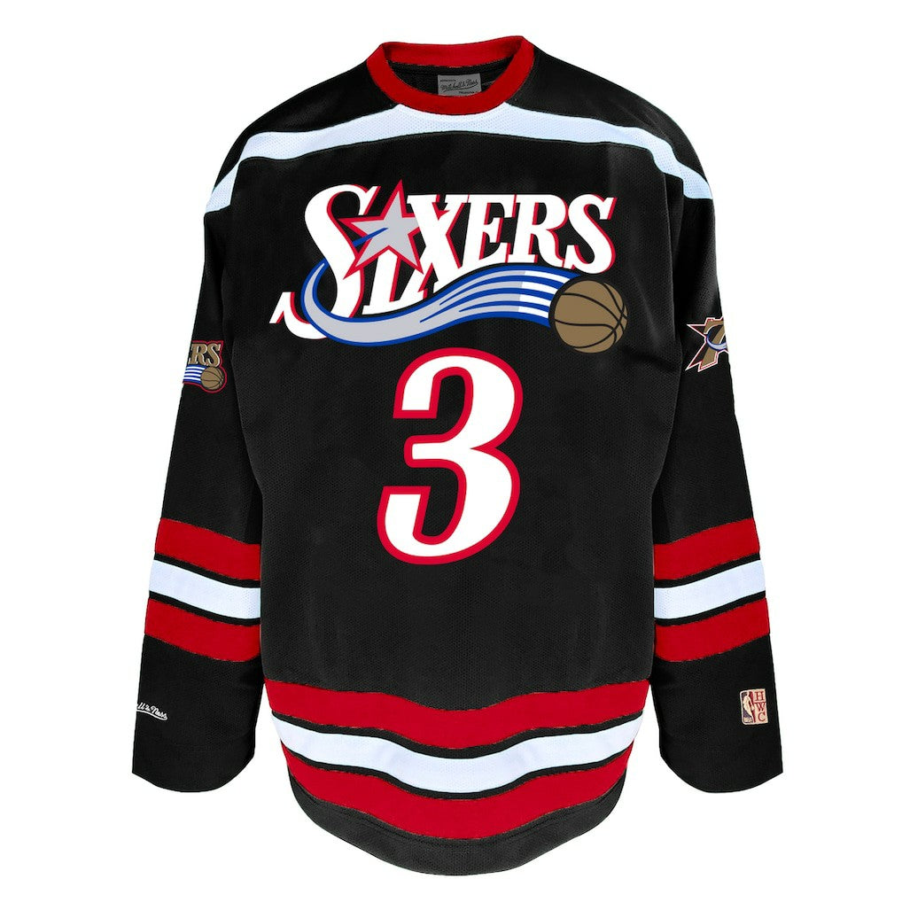 NBA Allen Iverson Philadelphia 76ers Big & Tall NBA Hockey Jersey