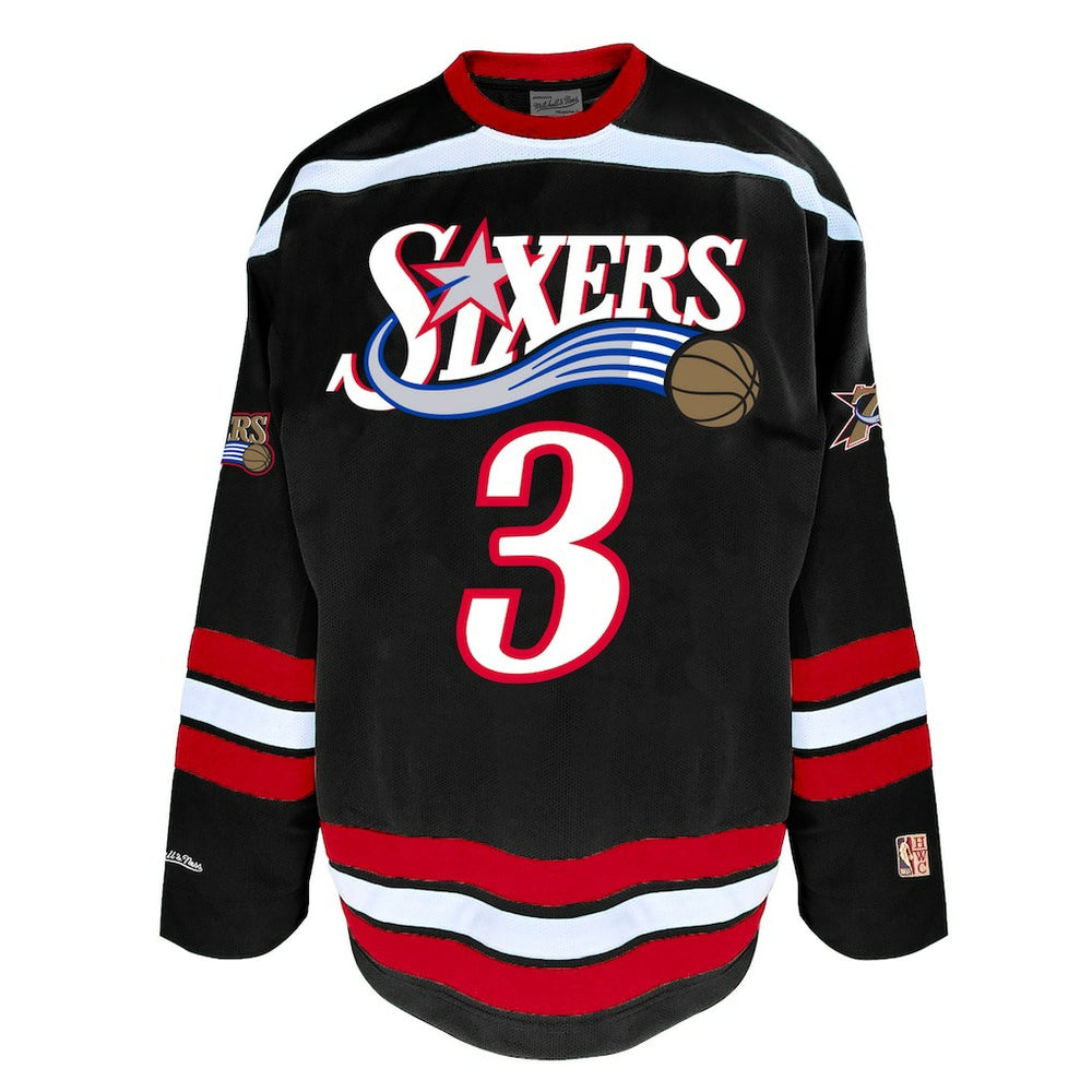 NBA Allen Iverson Philadelphia 76ers Big & Tall NBA Hockey Jersey