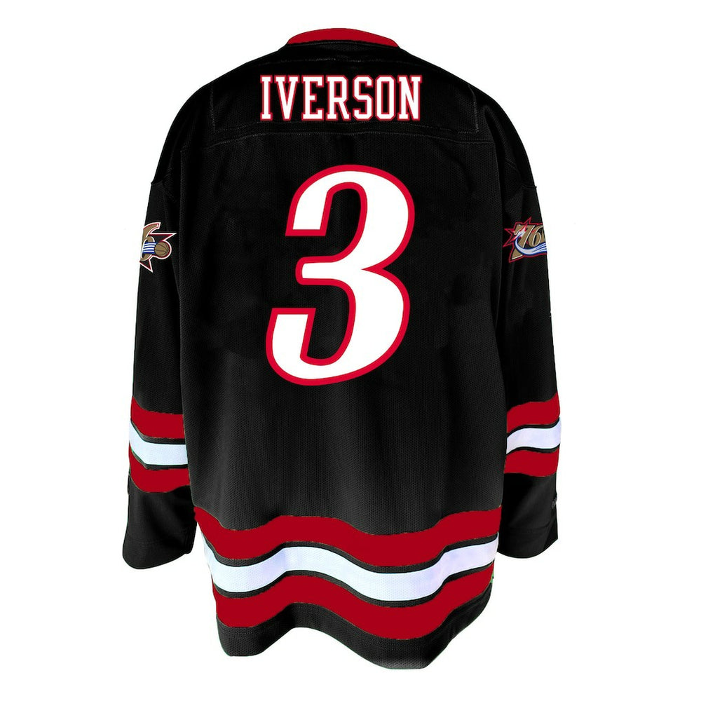 NBA Allen Iverson Philadelphia 76ers Big & Tall NBA Hockey Jersey