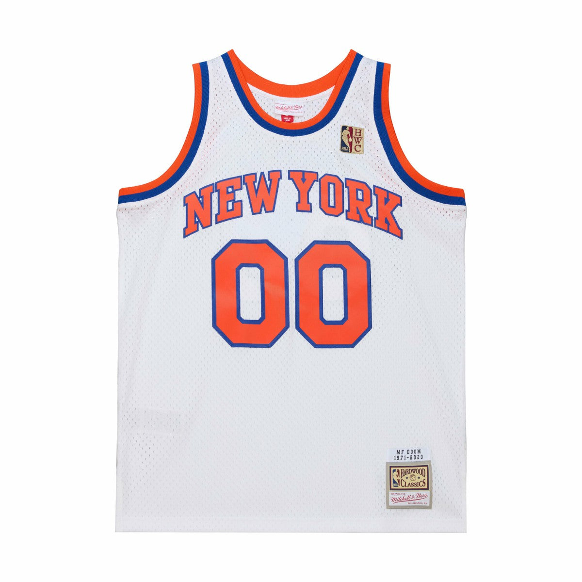 NBA MF DOOM x NY Knicks x A New York Story Fashion Jersey