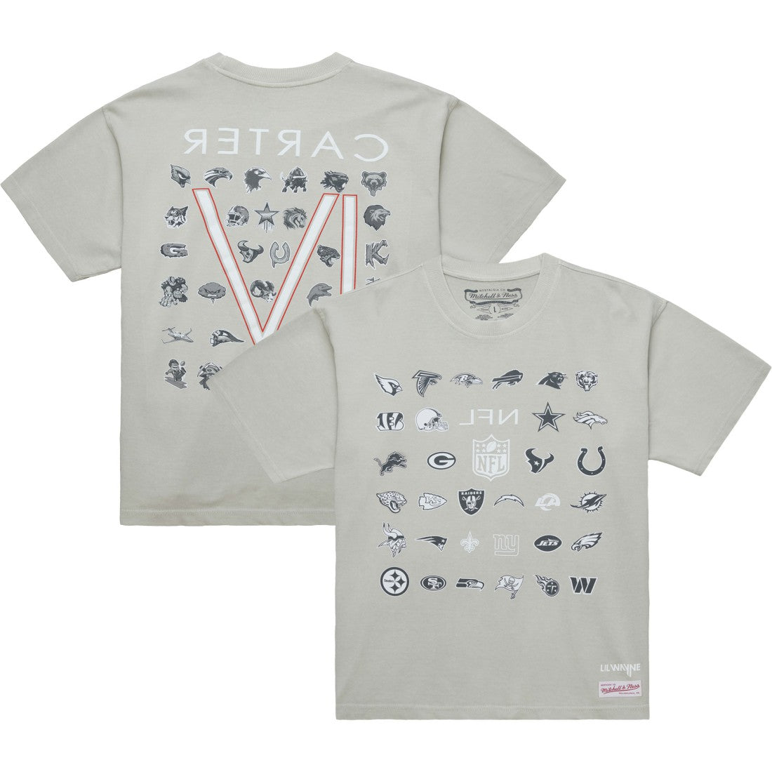 x NFL x Lil Wayne Carter VI T-Shirt - Arizona Cardinals