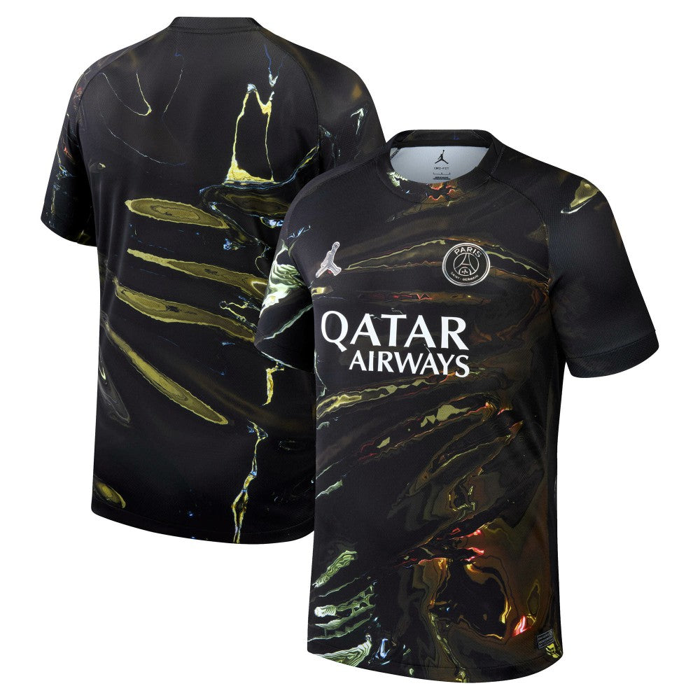 Paris Saint-Germain Jordan Brand 2025/26 Fifth Stadium Replica Jersey - Jordan Black