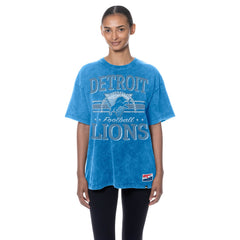 Women's Throwback Oversized T-Shirt - Detroit Lions