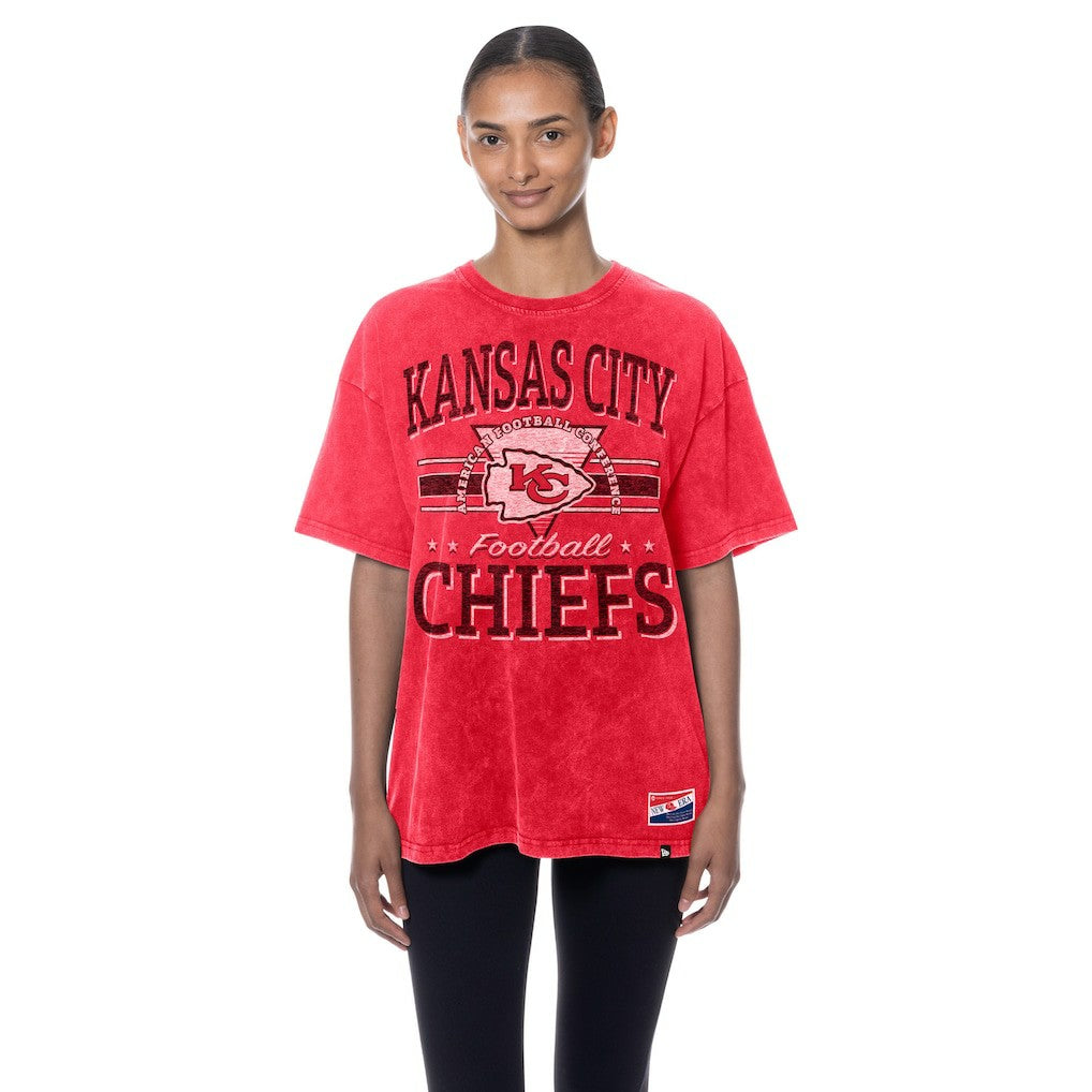 Women's Throwback Oversized T-Shirt - Kansas City Chiefs