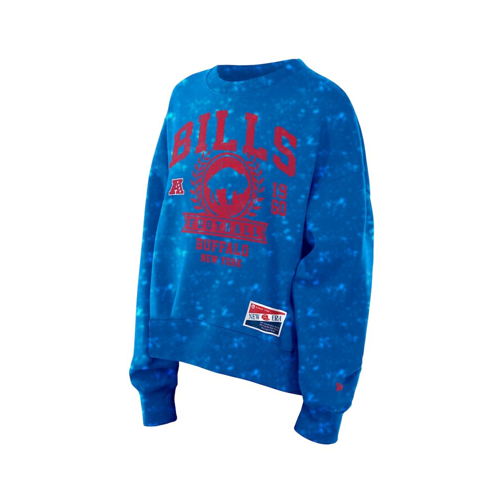 Women's Throwback Oversized Boxy Sweatshirt - Buffalo Bills