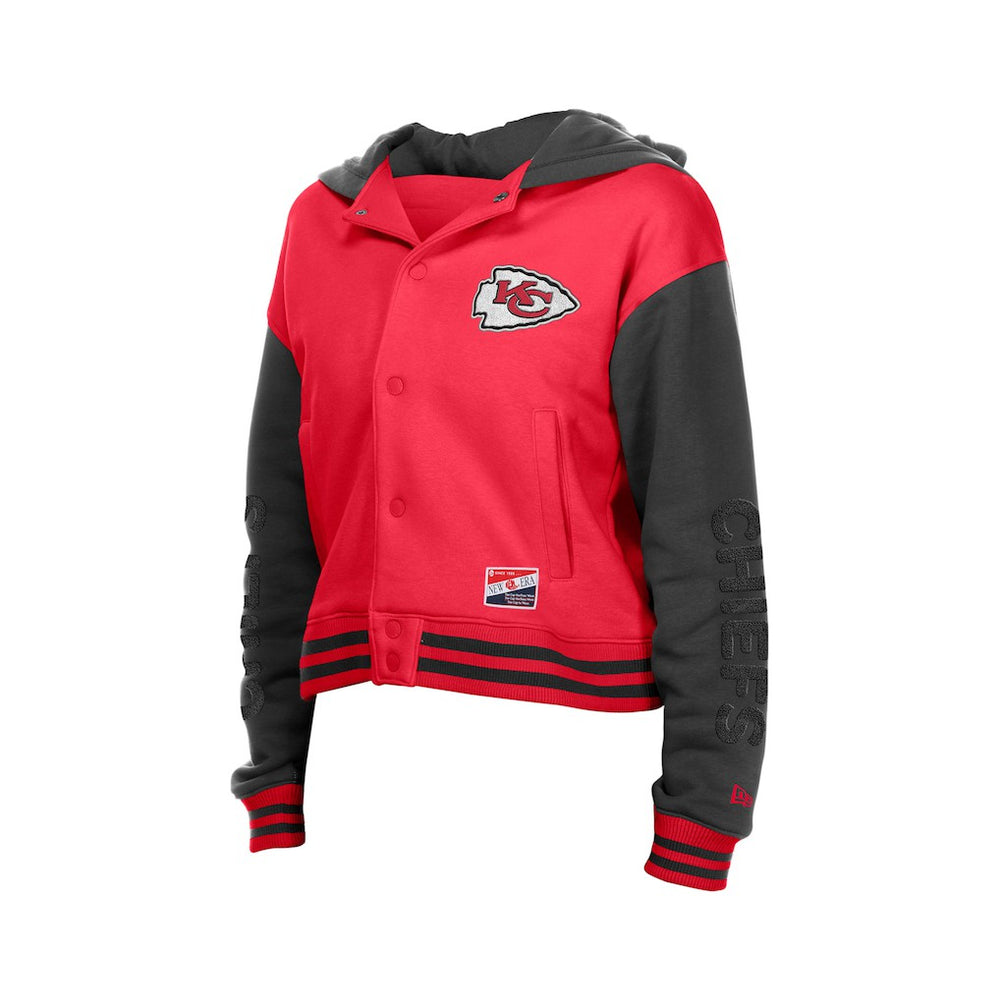 Women's Throwback Full-Snap Hooded Jacket - Kansas City Chiefs