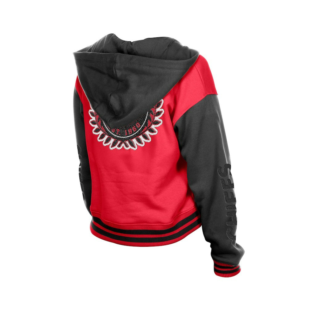 Women's Throwback Full-Snap Hooded Jacket - Kansas City Chiefs