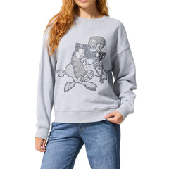 Terez Women's Retro Gems Fleece Crewneck Sweatshirt - Dallas Cowboys