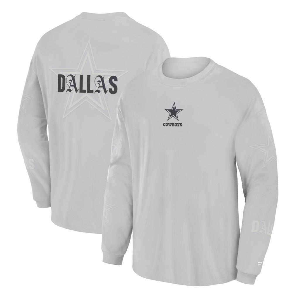Oversized Type Play Long Sleeve T-Shirt - Dallas Cowboys